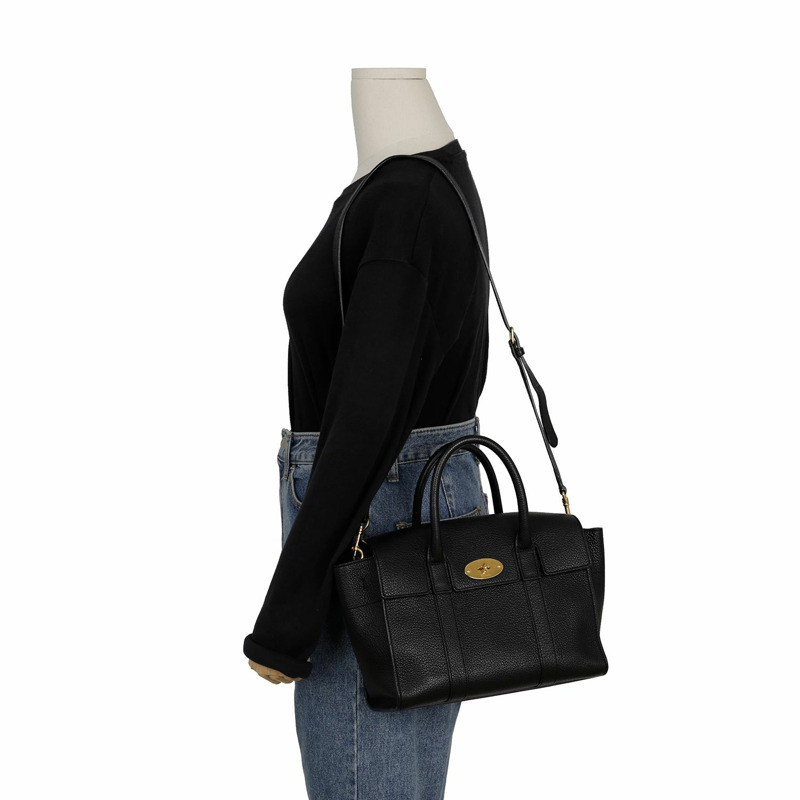 MULBERRY HH3930 全新 Bayswater 小號手提單肩包-12