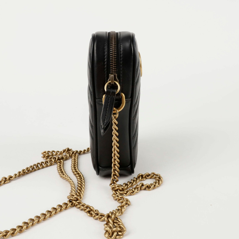GUCCI GG Marmont迷你肩斜背包 598597-4