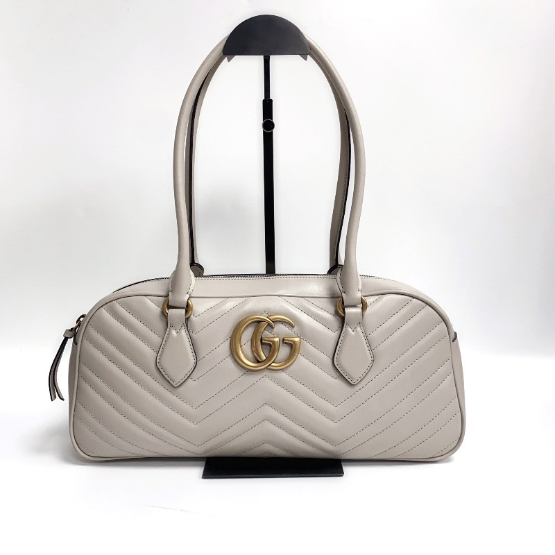 Gucci 馬蒙保齡球 肩背包手提包-0