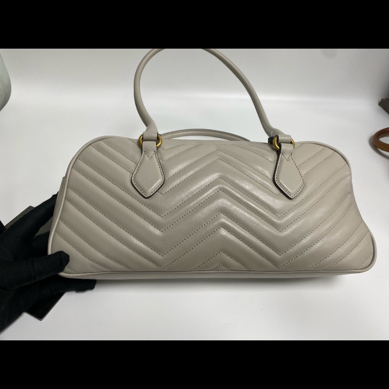 Gucci 馬蒙保齡球 肩背包手提包-7