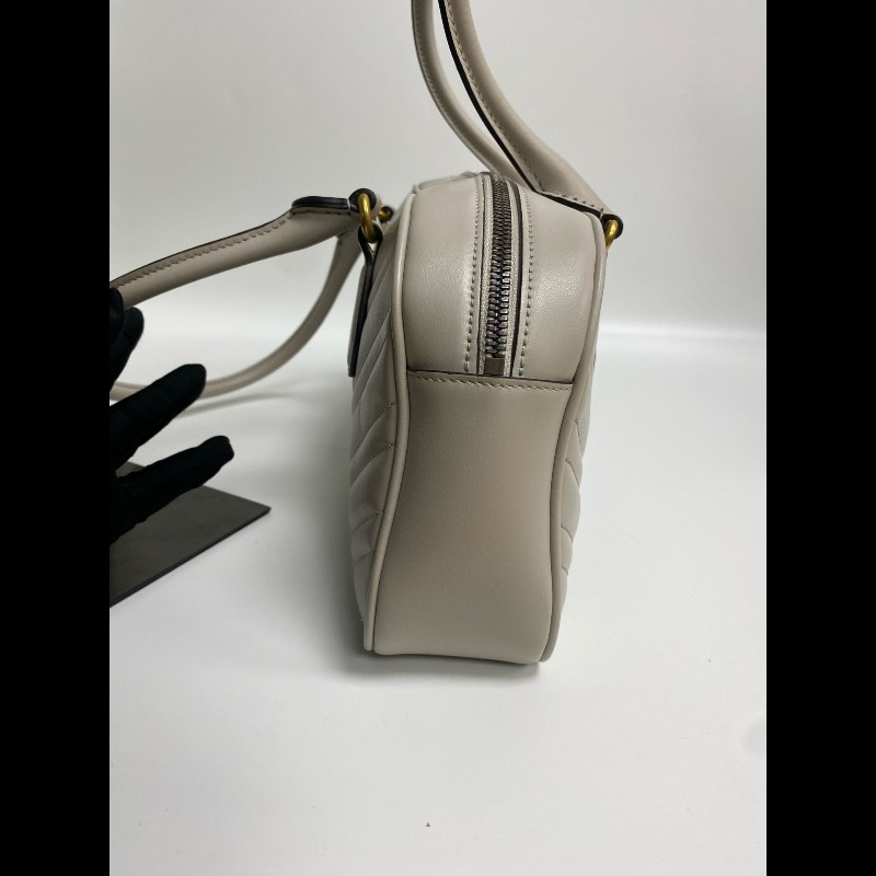 Gucci 馬蒙保齡球 肩背包手提包-8