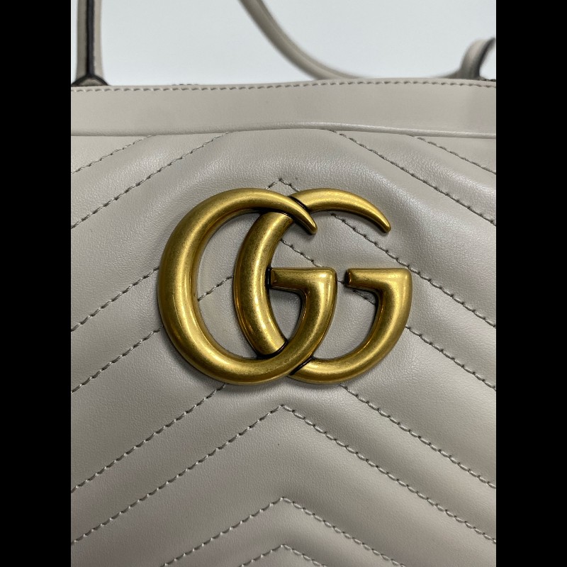 Gucci 馬蒙保齡球 肩背包手提包-15