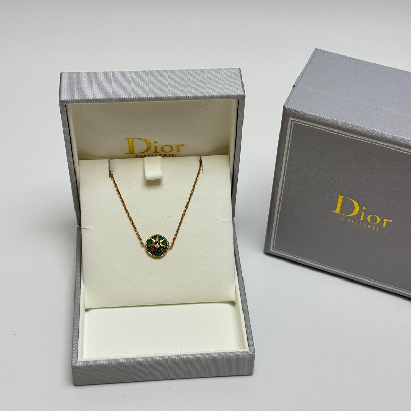 Dior  ROSE DES VENTS 八芒星羅盤鑲鑽手鍊-5