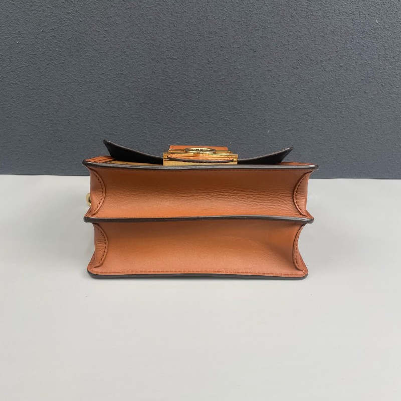 LV路易威登 老花拼色小號Dauphine達芙妮-4