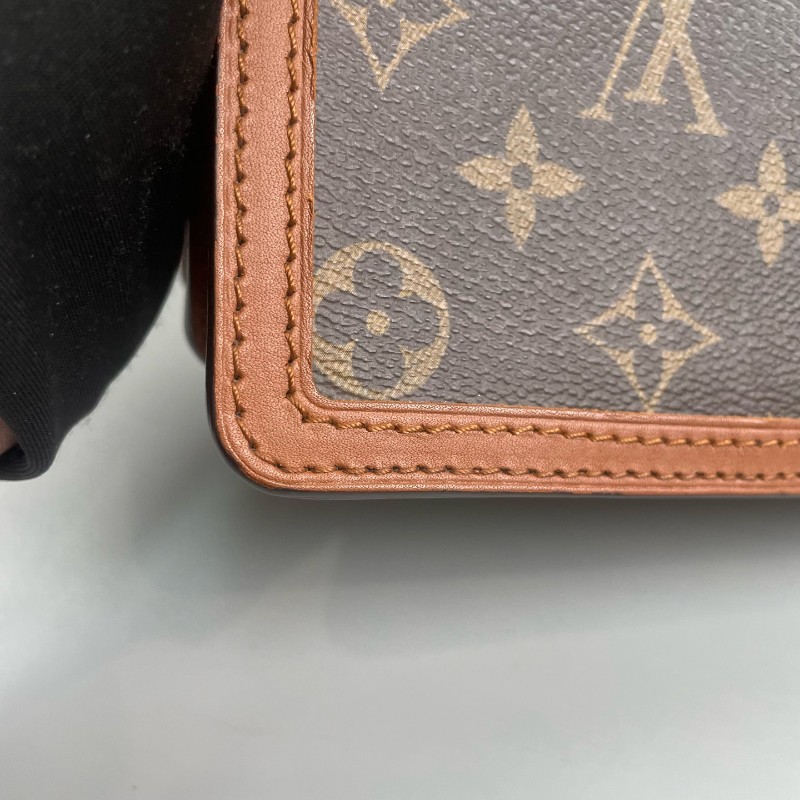 LV路易威登 老花拼色小號Dauphine達芙妮-24