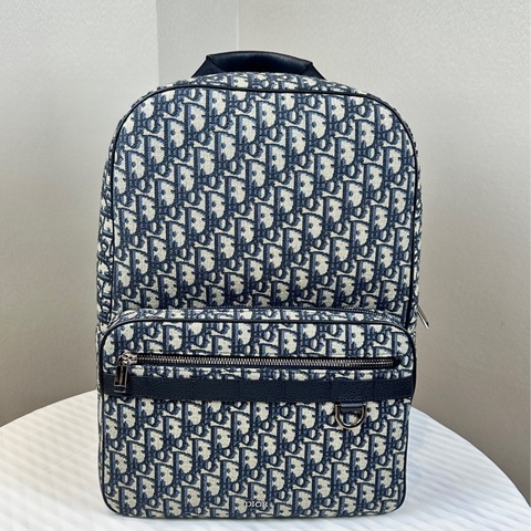 Dior迪奧 Safari老花雙肩背包