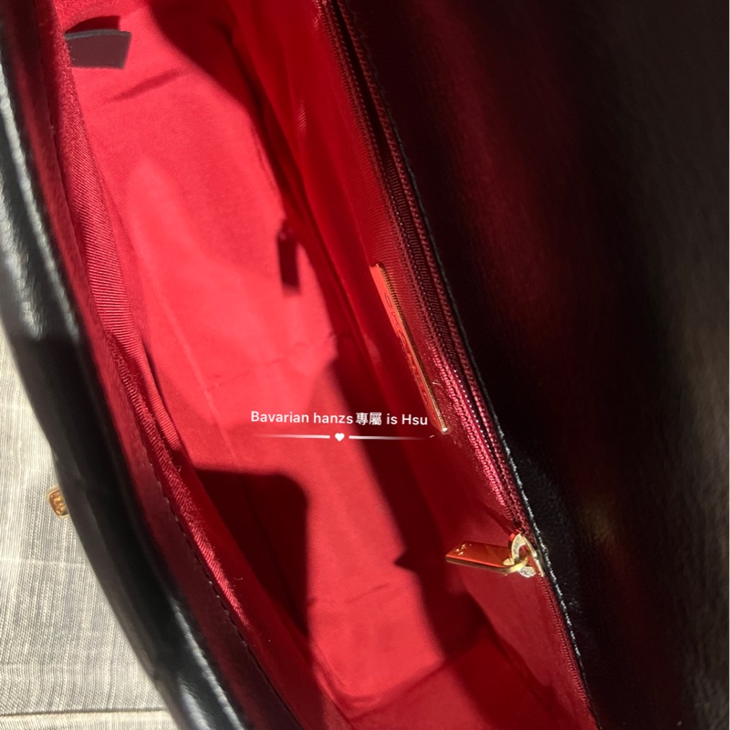 Chanel 19小號黑金-22