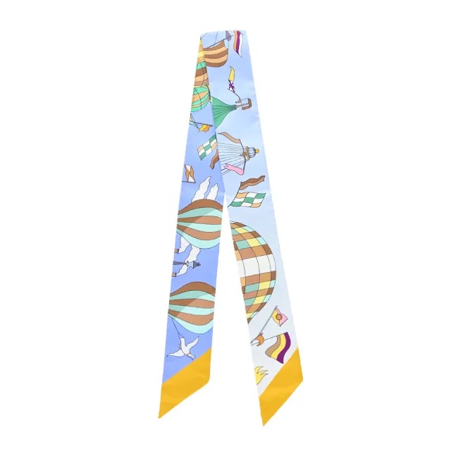 Hermes 翱翔天際之夢 Twilly 🗺️🍭 純真卡通圖案 很可愛-5