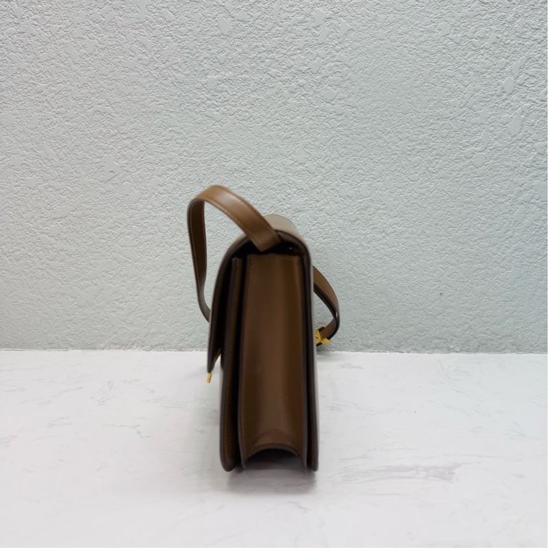 99新🈶購證❤️ #celine #焦糖色 #teen #box #豆腐包 中號-9