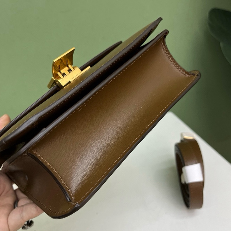 99新🈶購證❤️ #celine #焦糖色 #teen #box #豆腐包 中號-11