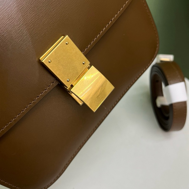 99新🈶購證❤️ #celine #焦糖色 #teen #box #豆腐包 中號-13