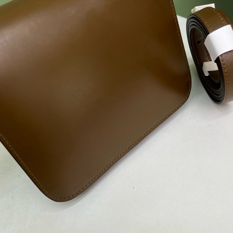 99新🈶購證❤️ #celine #焦糖色 #teen #box #豆腐包 中號-14