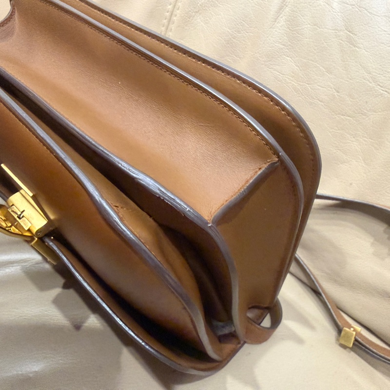 99新🈶購證❤️ #celine #焦糖色 #teen #box #豆腐包 中號-19