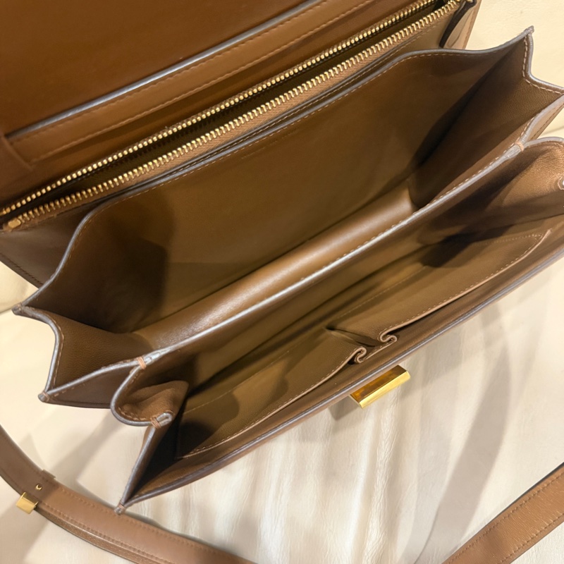 99新🈶購證❤️ #celine #焦糖色 #teen #box #豆腐包 中號-34