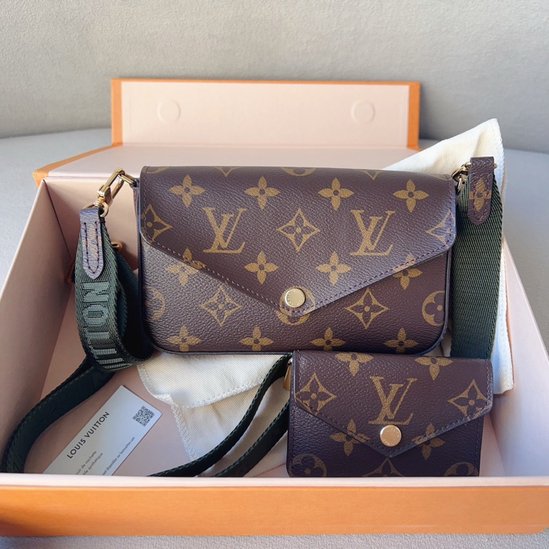 99新全配🈶購證❤️ #lv #felocie #strap #新款 #三合一 芯片款-2
