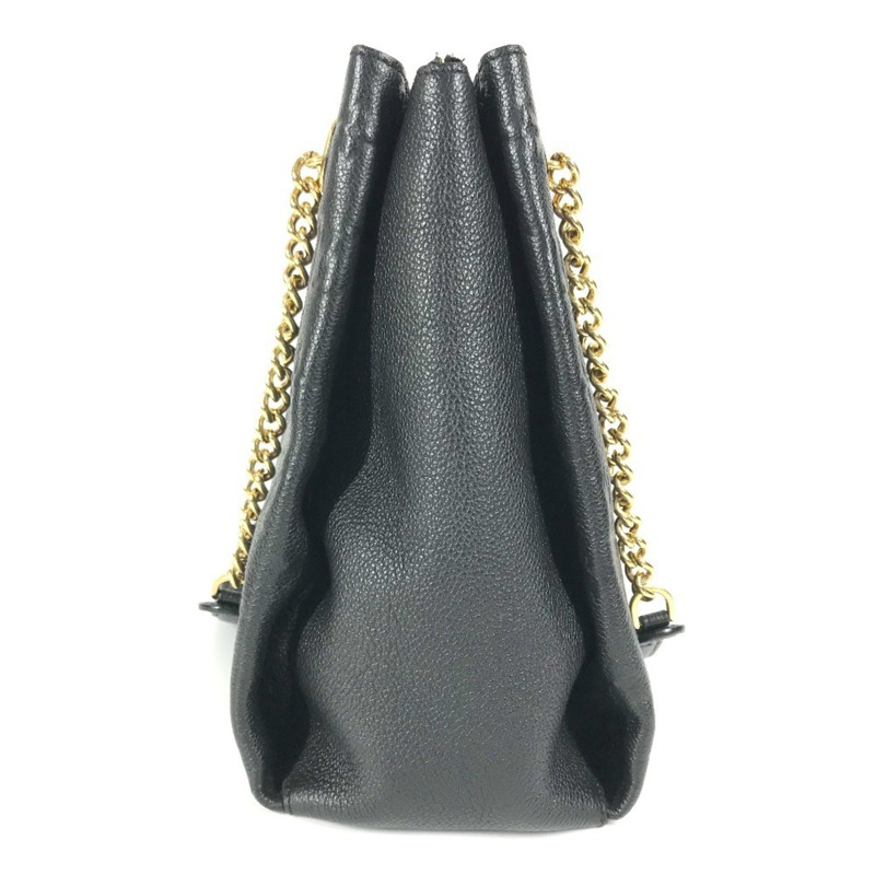 路易威登 M43758 Monogram Empreinte Surenne MM 雙鏈肩背包手提包 皮革 女士 黑色-2