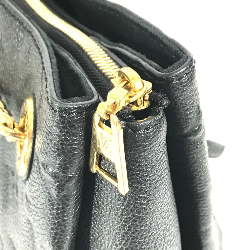 路易威登 M43758 Monogram Empreinte Surenne MM 雙鏈肩背包手提包 皮革 女士 黑色-8