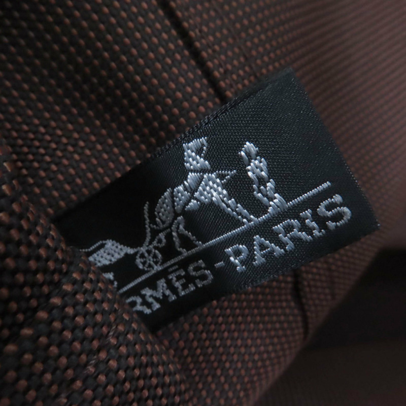 愛馬仕 Air Line MM 銀色五金托特包,配掛鎖和鑰匙,棕色,法國製造,女士款-9