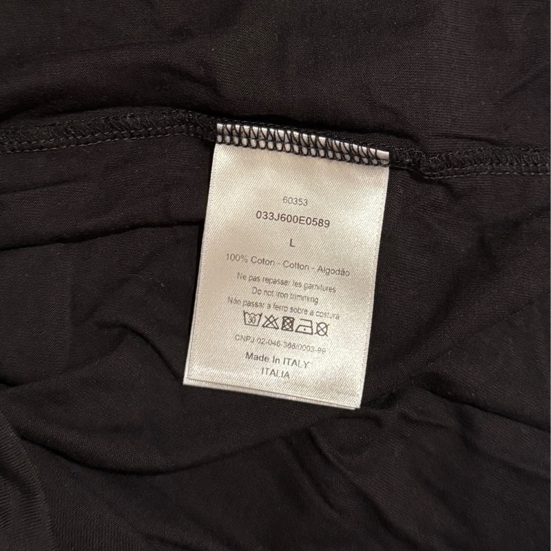 男女可穿 Dior刺繡短T 附微風發票🧾 迪奧短袖上衣-3