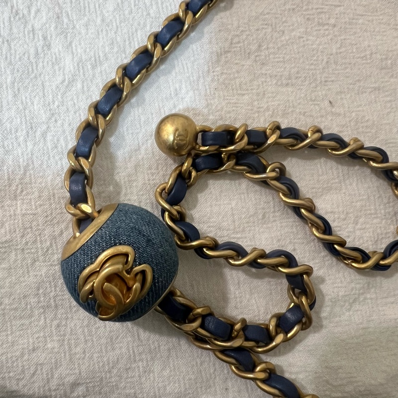 ෆ Chanel牛仔金球🈶購證-4