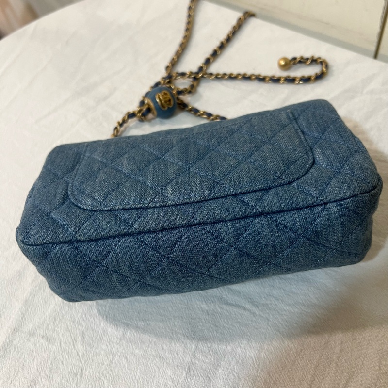 ෆ Chanel牛仔金球🈶購證-10