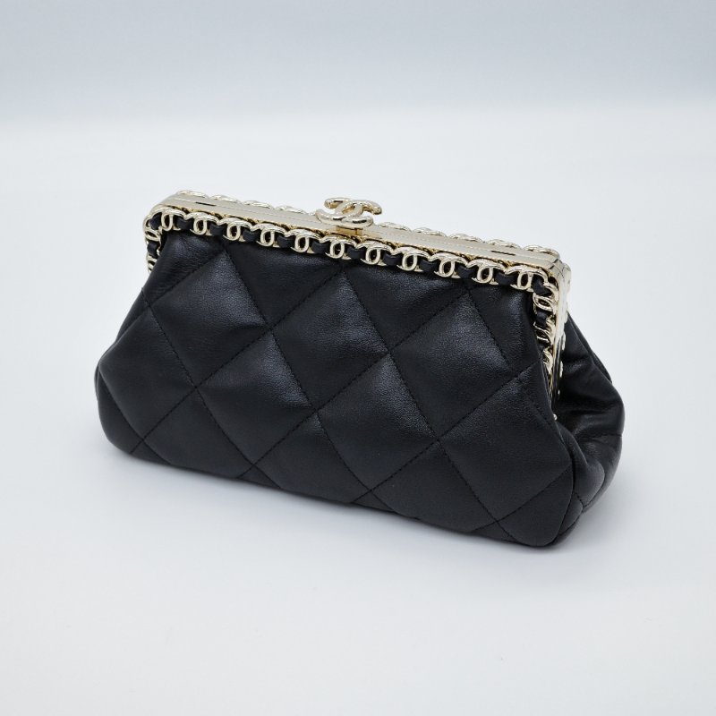 超級新✨💫Chanel 香奈兒 24P 鏈條 手拿包 羊皮-2