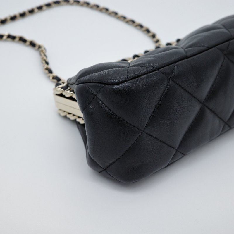 超級新✨💫Chanel 香奈兒 24P 鏈條 手拿包 羊皮-8