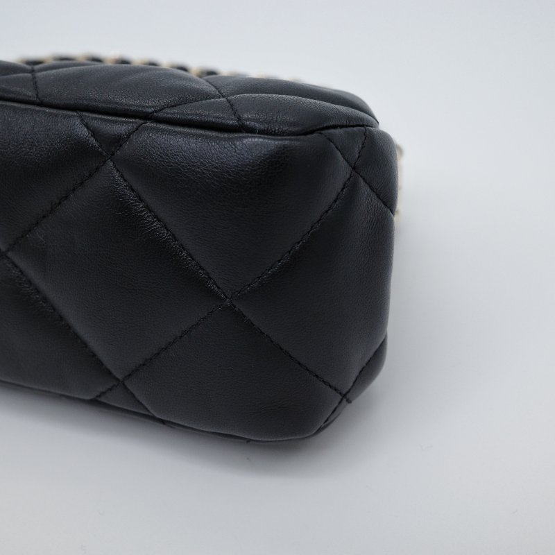 超級新✨💫Chanel 香奈兒 24P 鏈條 手拿包 羊皮-9