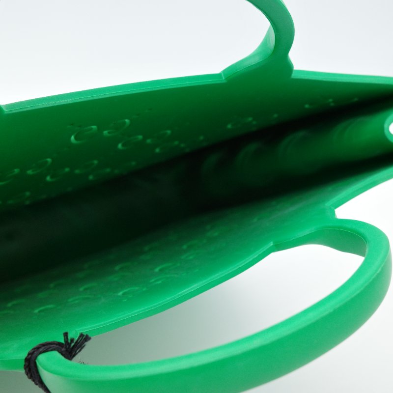 近新品 ✨古馳 Gucci 可愛亮綠 矽膠 手提包 托特包-8