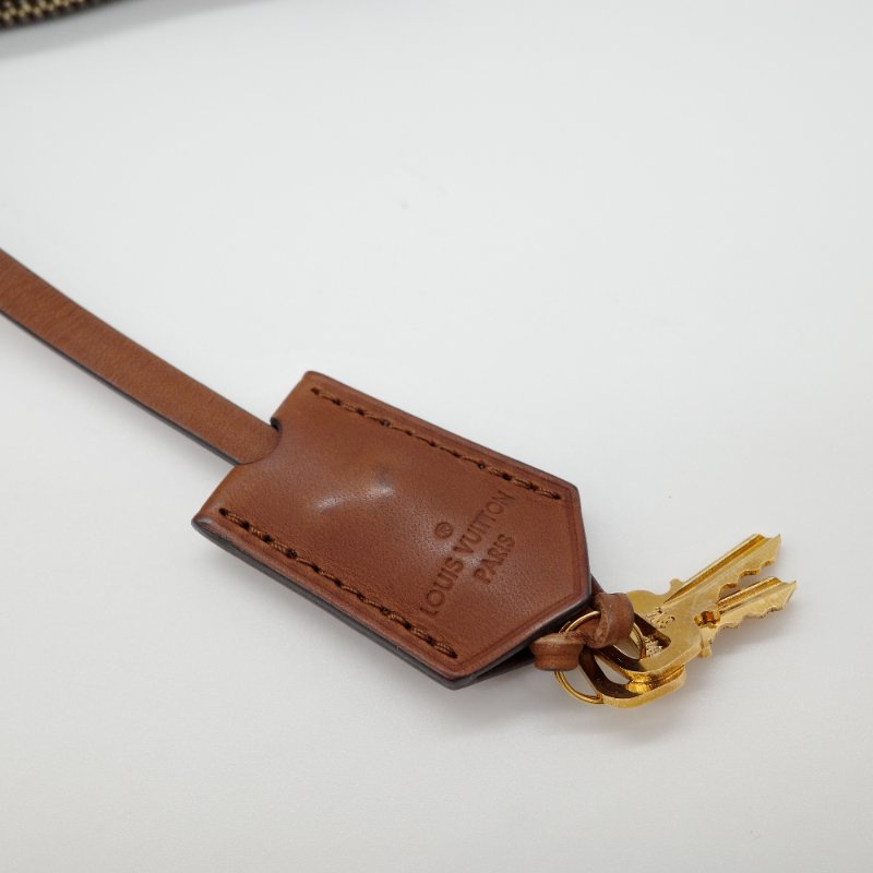 Louis Vuitton 路易威登 Belmont 棕色棋盤 手提包 托特包-7