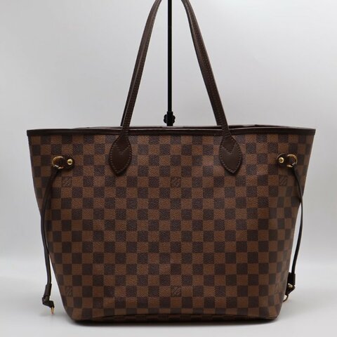 LOUIS VUITTON Neverfull tote - MM棋盤格