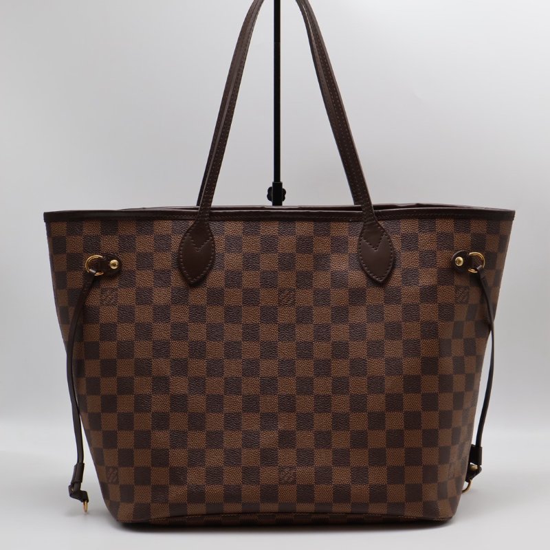 LOUIS VUITTON Neverfull tote - MM棋盤格-0