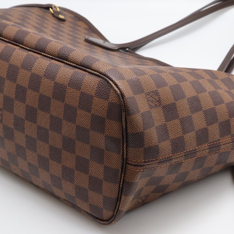 LOUIS VUITTON Neverfull tote - MM棋盤格-5