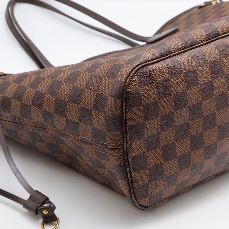 LOUIS VUITTON Neverfull tote - MM棋盤格-6