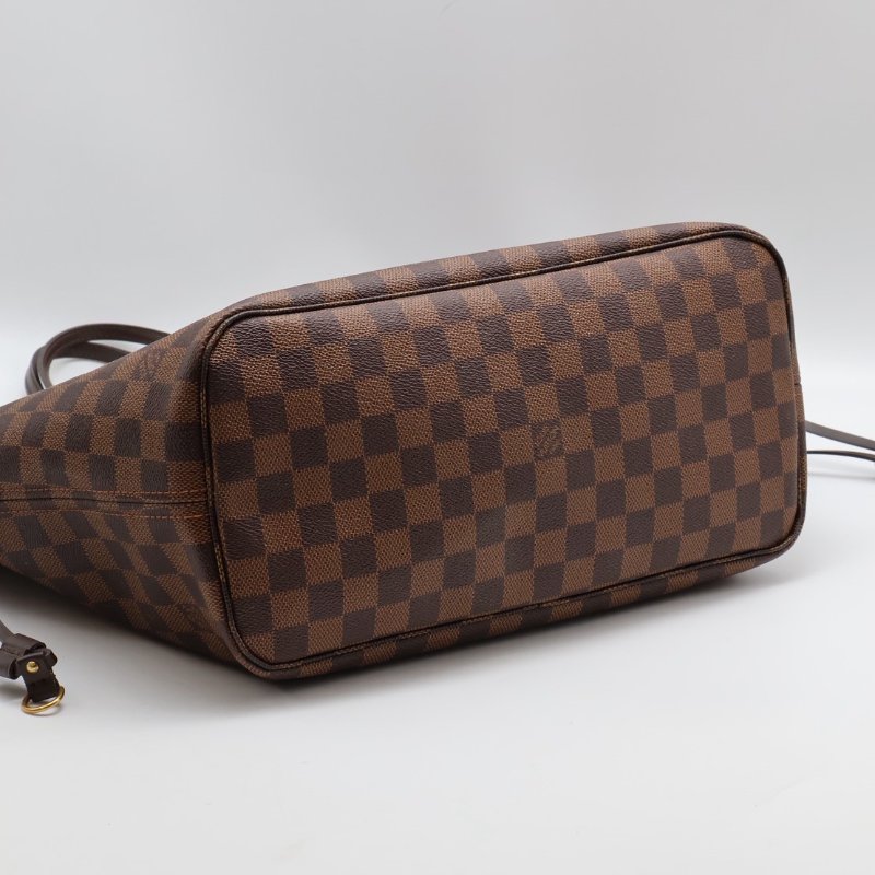 LOUIS VUITTON Neverfull tote - MM棋盤格-7