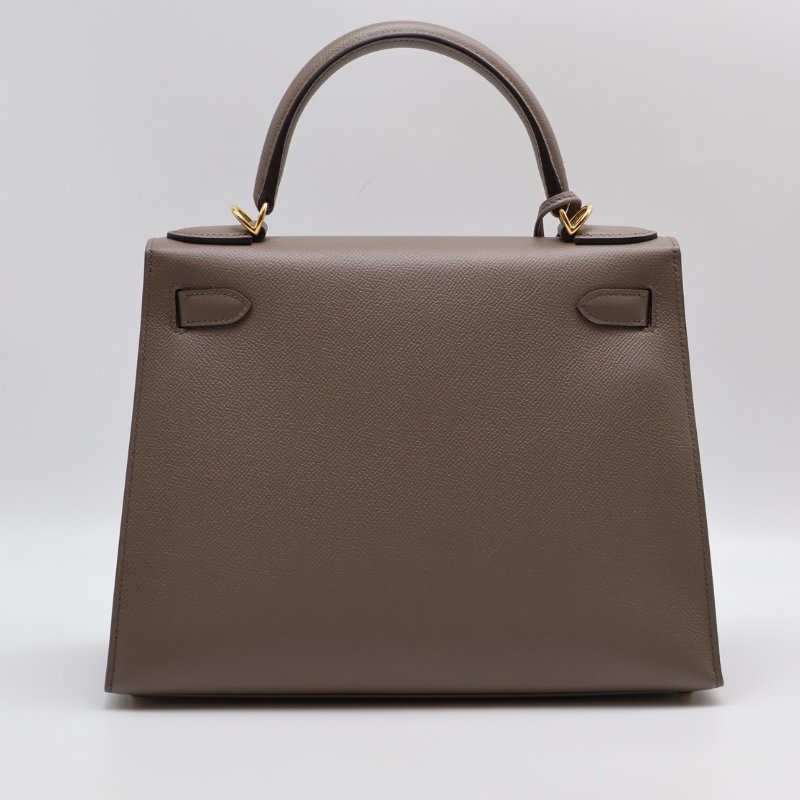 HERMES Kelly 28 - 錫器灰金 U-1