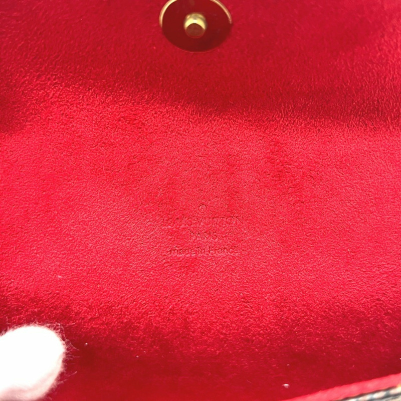 路易威登 Florentine Pochette N51856,特別訂購,女士款,Damier帆布,埃貝內棕色-9