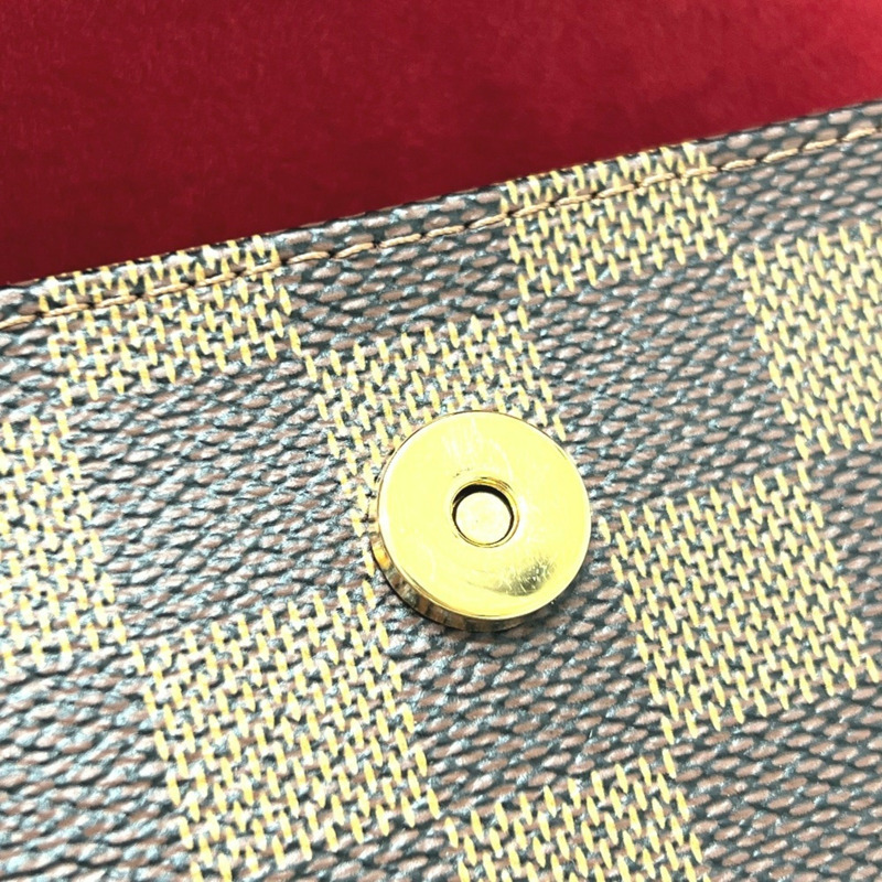 路易威登 Florentine Pochette N51856,特別訂購,女士款,Damier帆布,埃貝內棕色-10