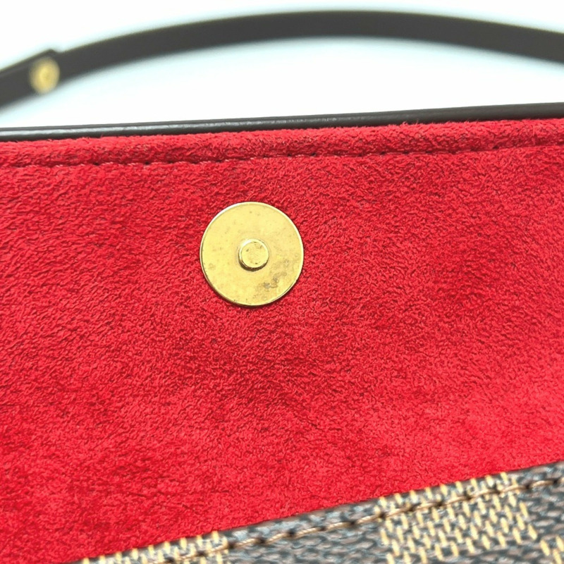 路易威登 Florentine Pochette N51856,特別訂購,女士款,Damier帆布,埃貝內棕色-11