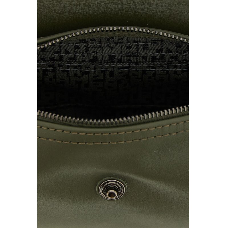 【LONGCHAMP】Le Pliage Xtra XS 迷你 牛皮 手提包 肩背包 斜背包 水餃包 冷杉綠色 34205987549-2