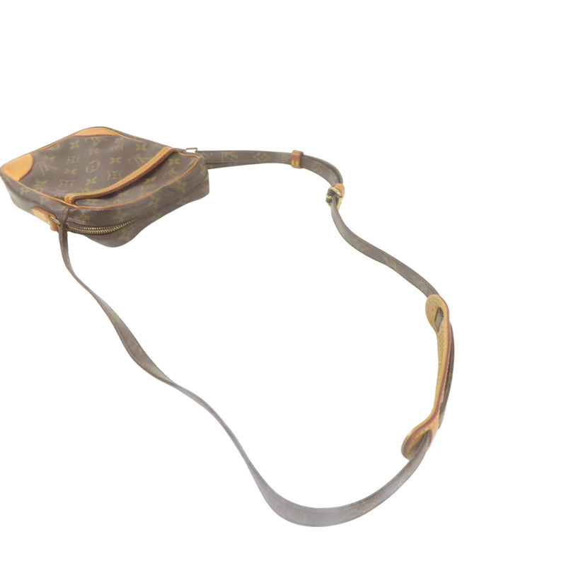 棕色 原花 帆布 Danube 肩背包 M45266【LOUIS VUITTON LV 路易威登】 M45266-4