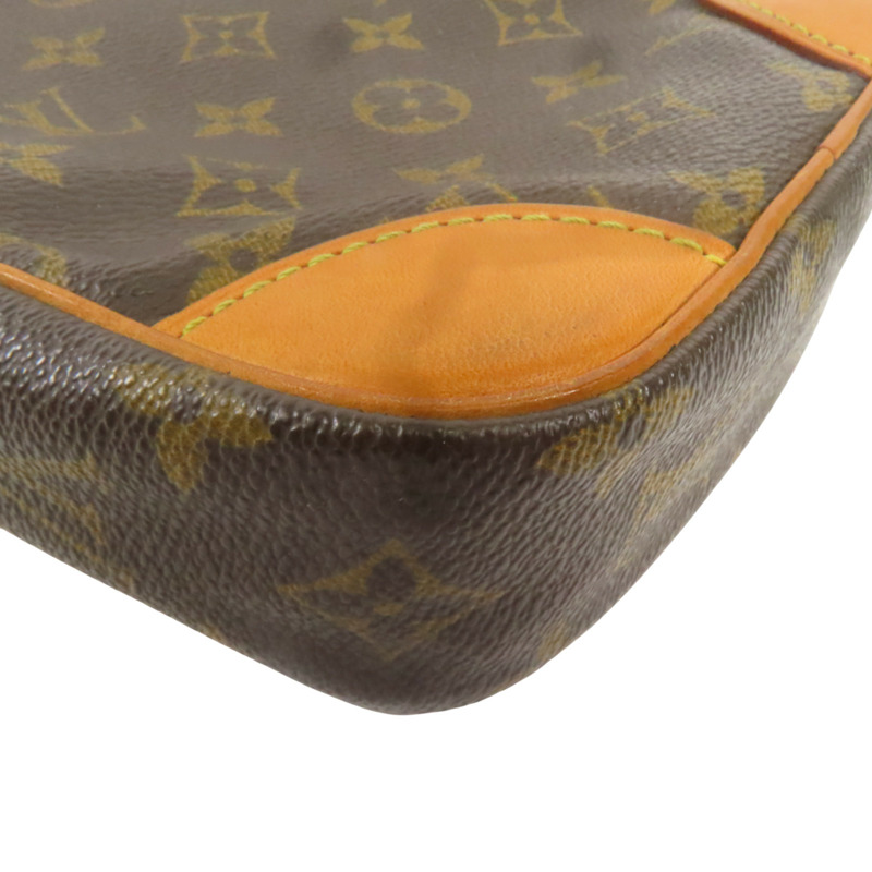 棕色 原花 帆布 Danube 肩背包 M45266【LOUIS VUITTON LV 路易威登】 M45266-10