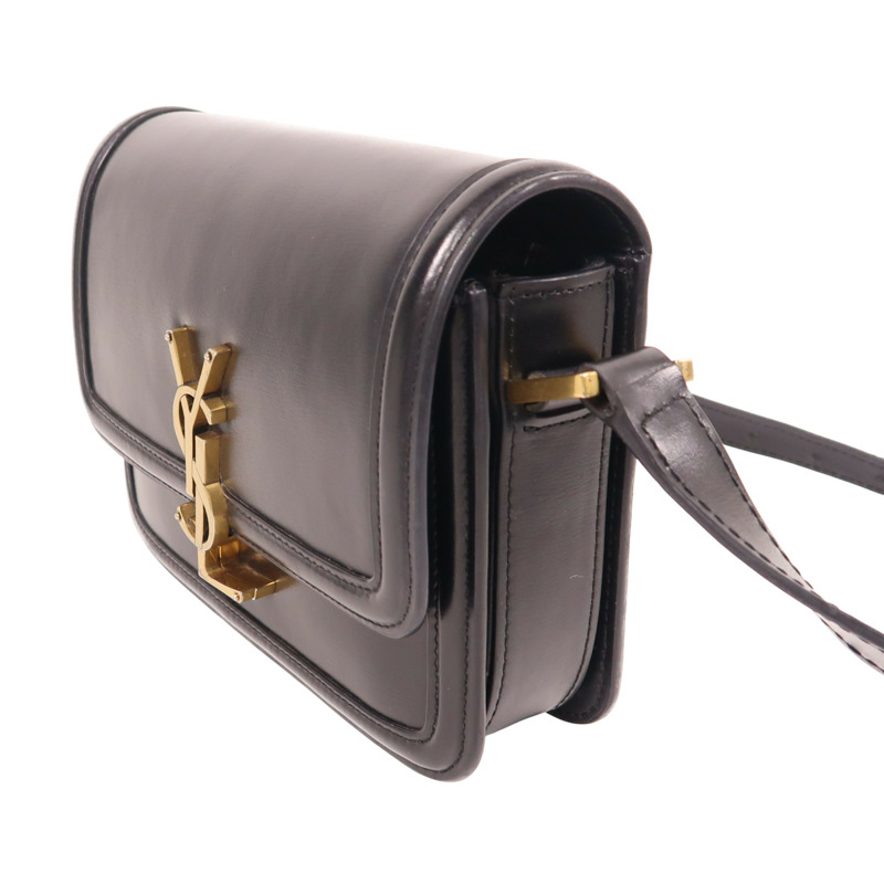 黑色 牛皮 Solferino 肩背包【SAINT LAURENT YSL 聖羅蘭】 634306-2