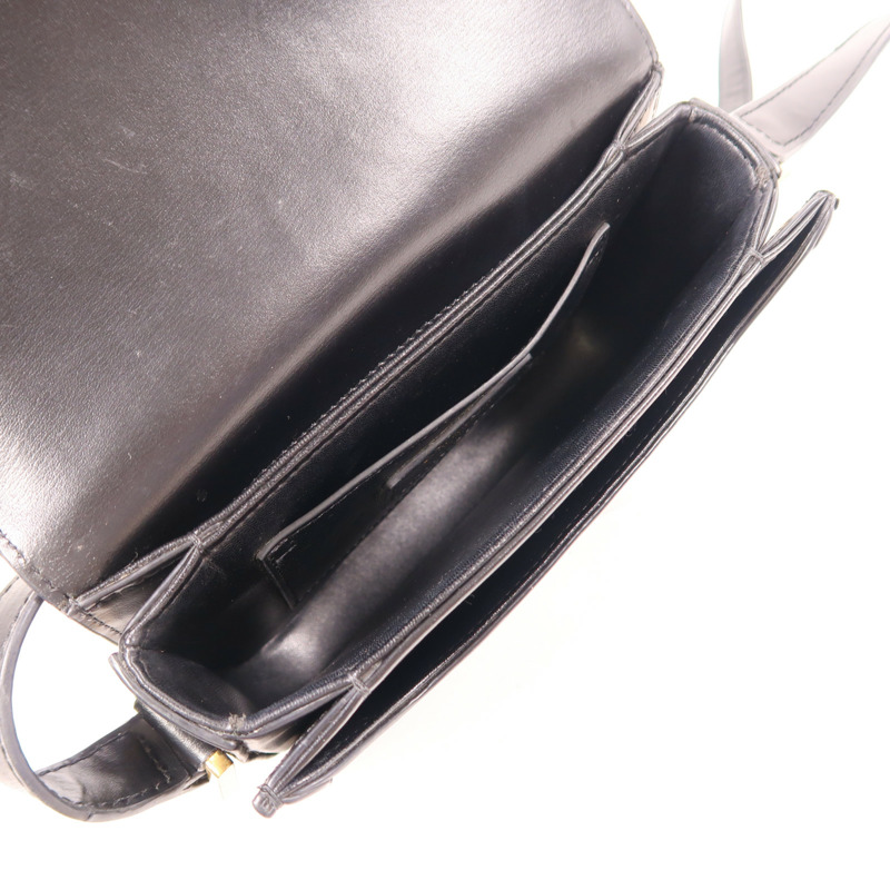 黑色 牛皮 Solferino 肩背包【SAINT LAURENT YSL 聖羅蘭】 634306-4