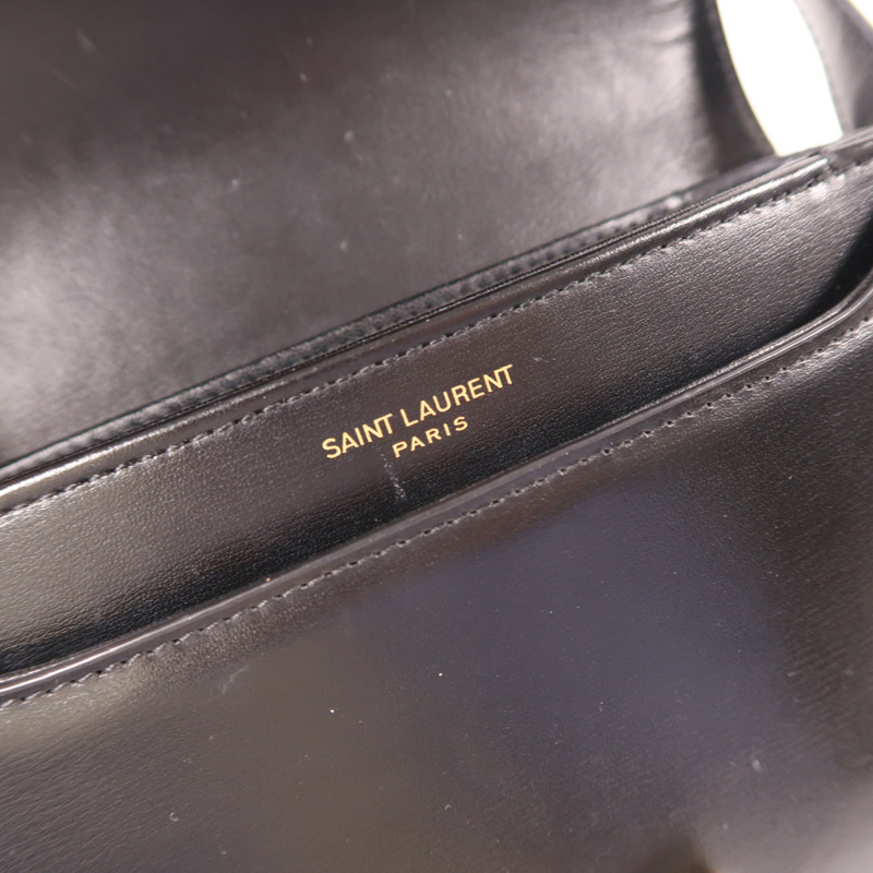 黑色 牛皮 Solferino 肩背包【SAINT LAURENT YSL 聖羅蘭】 634306-6