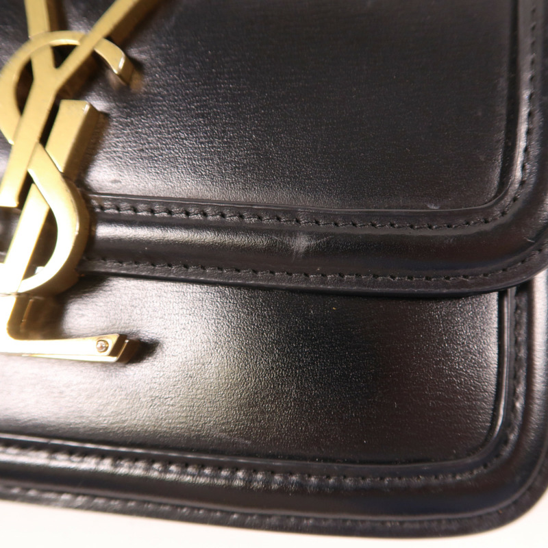 黑色 牛皮 Solferino 肩背包【SAINT LAURENT YSL 聖羅蘭】 634306-9