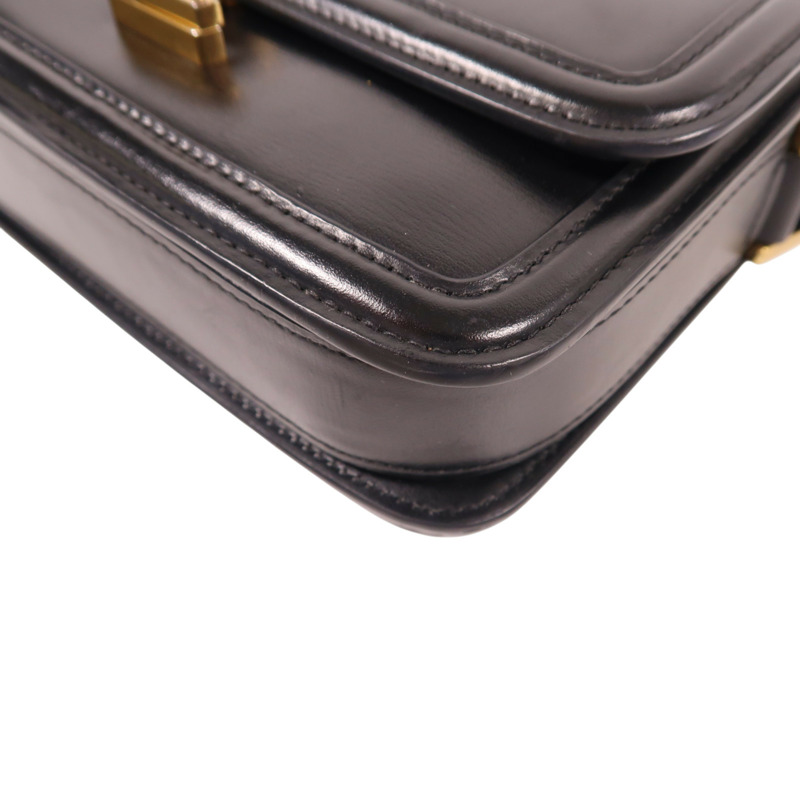 黑色 牛皮 Solferino 肩背包【SAINT LAURENT YSL 聖羅蘭】 634306-14