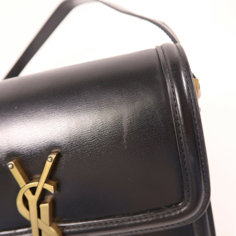 黑色 牛皮 Solferino 肩背包【SAINT LAURENT YSL 聖羅蘭】 634306-19