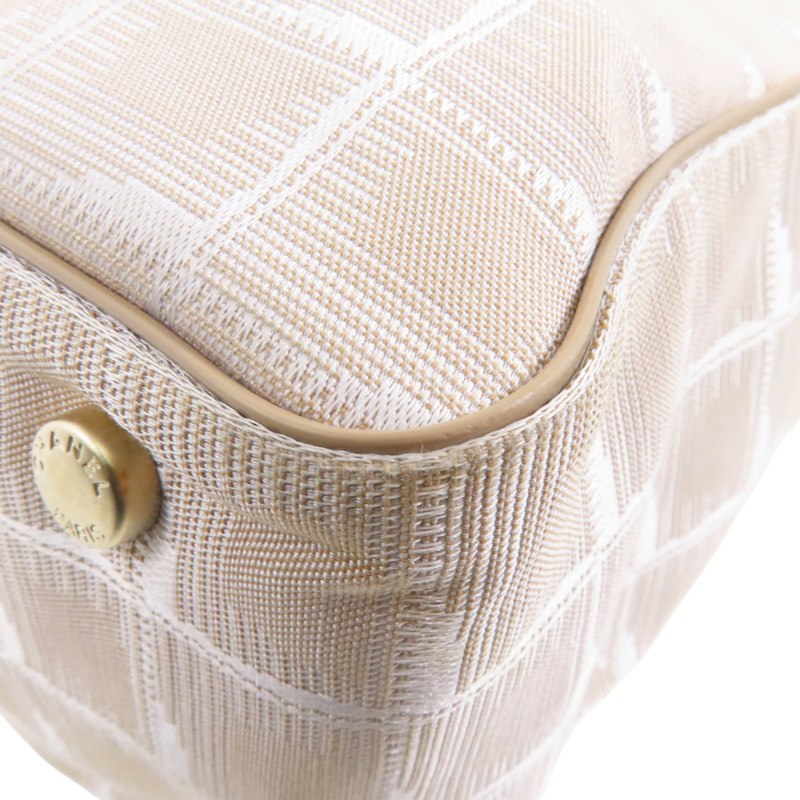 米色 帆布 Travel Line 托特包【CHANEL 香奈兒】-8