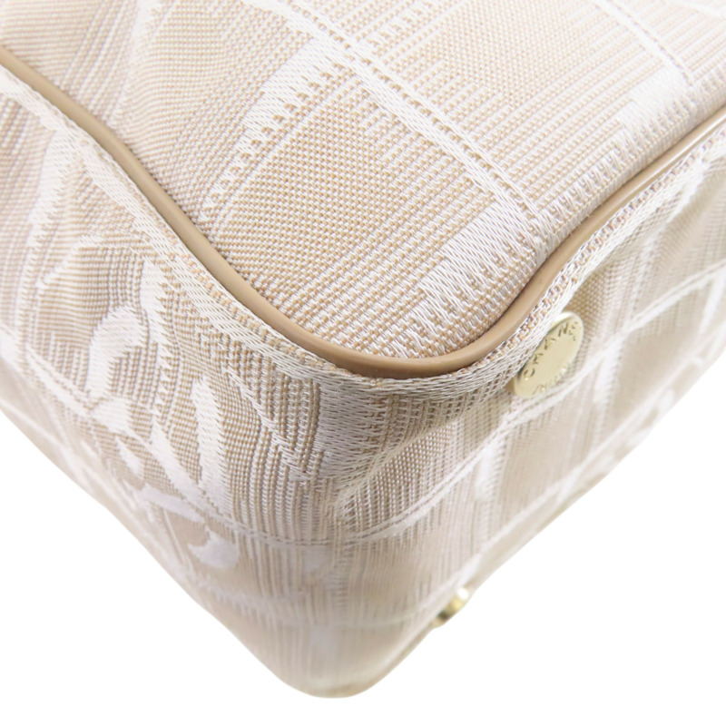 米色 帆布 Travel Line 托特包【CHANEL 香奈兒】-9